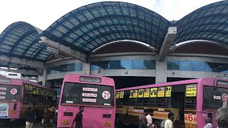 Hosur Town Bus Stand 🚌  SIPCOT Attibele Soolagiri Denkanikottai Thalli buses 🚌 [upl. by Nitniuq]