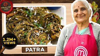 MasterChef Special Patra recipe by Gujju Ben I मशहूर पात्रा की रेसिपी I પ્રખ્યાત પાતરા ની રેસીપી [upl. by Rehptosirhc]