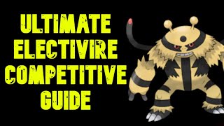 How To Use Electivire ⚡ VGC Competitive Electivire Moveset Guide for Pokemon Sword amp Shield [upl. by Revell]