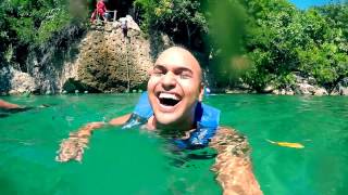 GOPRO Cliff Jumping In Xelha Cancun Mexico [upl. by Constantina611]