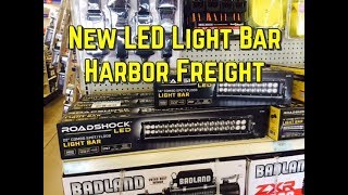 NEW Harbor Freight LED Light Bar Review  RoadShock 3000 Lumens 14 in Combo Light Bar 64321 [upl. by Reffotsirk]