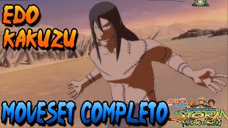 Naruto Storm Revolution Edo Kakuzu Moveset Completo [upl. by Cody]