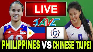 PHILIPPINES VS CHINESE TAIPEI 🔴LIVE NOW • AVC CHALLENGE CUP 2024 WOMENS VOLLEYBALL  MAY 26 2024 [upl. by Maeve]