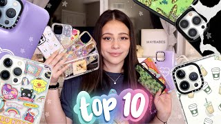 My Top 10 iPhone 13 Pro Max Cases casetify sonix wildflower etc [upl. by Gaynor]