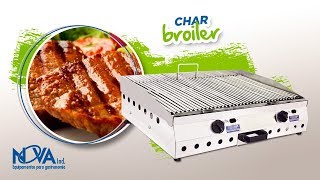 Churrasqueira CHAR BROILER acendedor automático NOVAind [upl. by Leede]