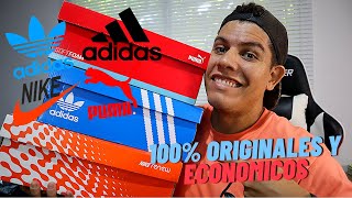 ¿Como comprar TENIS de marca economicos en USA a Colombia super facíl 👟 Adidas  Nike  Puma [upl. by Elohc]