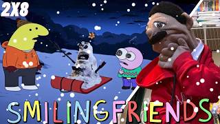 SMILING FRIENDS FINALE  Season 2 Episode 8 Pim Finally Goes Green Reaction Puppet Reaction [upl. by Adaner]