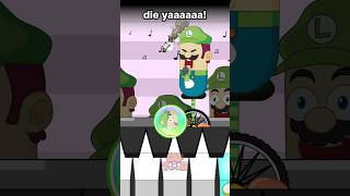 Part 2Luigi Sings   Baby luigis Head Bouncing funnycartoon memeanimation luigi mariobros [upl. by Arsuy]