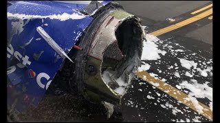 Un moteur dun Boeing 737 explose en vol un passager filme [upl. by Joann]