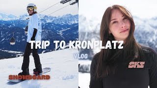 Skiurlaub  Trip to Kronplatz  Bruneck Südtirol  travel vlog 🎿🏔️ [upl. by Norrehs]