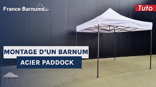 Comment monter un barnum 3x3 Paddock   France Barnums [upl. by Wickman]