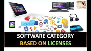 WHAT ARE SOFTWARE CATEGORIES BASED ON LICENSES [upl. by Singband987]