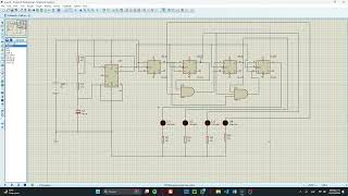 Practica 18 Contadores síncronos ascendente y descendente de 4 hz [upl. by Dimitris]