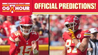 Chiefs gamebygame season predictions  OG Hour [upl. by Triley]