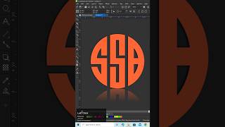 Letter S S B Logo Design in Coreldraw [upl. by Kavanaugh]