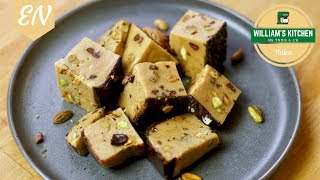 Halva Recipe Tahini Fudge  Williams Kitchen [upl. by Aileduab]