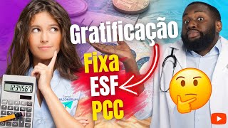 Gratificação fixa entra no cálculo do Piso Salarial função de ESF como gratificação entra na conta [upl. by Arbed]