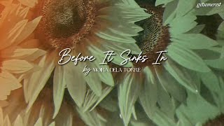 ► Before It Sinks In  Moira Dela Torre  Vietsub [upl. by Bartlett222]