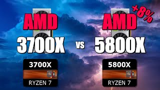 3700X vs 5800X  2060S 💥 CSGO 💥 Fortnite 💥 PUBG 💥 GTAV 💥 Overwatch [upl. by Hogarth]