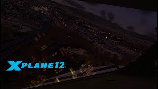 Night Landing at Toncontin International Airport MHTG Tegucigalpa Honduras 🇭🇳  XP12  TolissA319 [upl. by Iderf468]