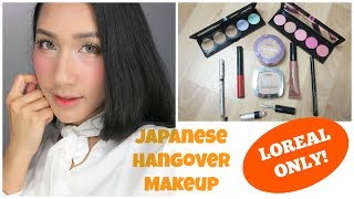 Loreal One Brand  Igari Makeup Tutorial Hangover Makeup  Bahasa [upl. by Kala601]