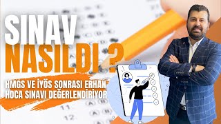 Erhan Hocadan HMGS ve İYÖS Sınav Değerlendirmesi [upl. by Yelats]