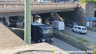 Paris Convois Banque de France en urgence sur le Périphérique compilation [upl. by Ewolram]