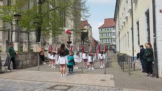 Spielmannszug Sachsensiedlung  Jubiläumsgruß [upl. by Idnis]