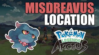 How To Get Misdreavus In Pokemon Legends Arceus [upl. by Ecertap]