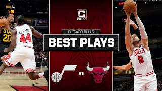 Chicago Bulls Team Highlights vs Utah Jazz  Game Highlights  CHSN Chicago Bulls [upl. by Ahseila]