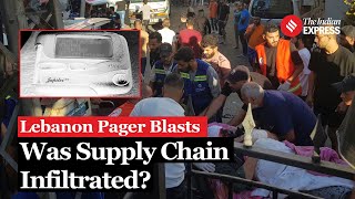 Lebanon Explosion Could Supply Chain Tampering Be the Cause of the Lebanon Pager Blasts [upl. by Scarrow387]