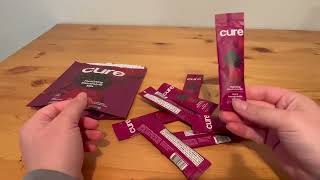 Review Cure Hydrating Electrolyte Mix [upl. by Spada]