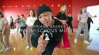 Ariana Grande  Promiscuous Motive  Dareal08 [upl. by Kcinom]