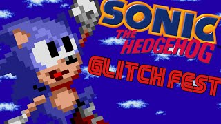 T8BG EP4 Classic Sonic The Hedgehog glitch fest Sega Genesis [upl. by Aikkan228]