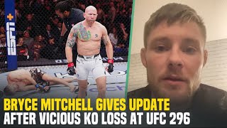 Bryce Mitchell Recounts Brutal KO at UFC 296 [upl. by Elfreda]