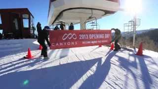 Opening Day 2013 at Canyons Resort [upl. by Georgeanne]