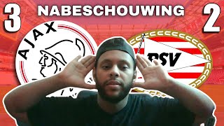 De nabeschouwing van Ajax 32 PSV Spannende Overwinning en Analyse van de Sleutelmomenten [upl. by Swainson345]