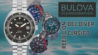 Bulova Oceanographer ¿Merece la pena la reedición del mítico reloj de buceo [upl. by Ennovahs]