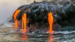 Top 5 Lava Vs Water videos ever captured [upl. by Veno81]