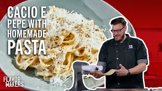 Cacio e Pepe Recipe  How to Make Homemade Pasta  McCormick® [upl. by Landahl]