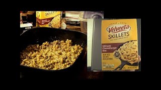 Deliciously Cheesy Ultimate Cheeseburger Mac In Velveeta Skillets [upl. by Dlarrej]