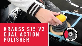 CHEMICALGUYSEU  KRAUSS SHINEMASTER S15 DUAL ACTION POLISHER V2 [upl. by Swartz]