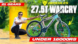 275T Hercules Warcry  MTB 21 Gears  Under ₹16000 [upl. by Narud]