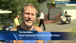 NYC Jewish bikers hit the road the Chai Riders combine shared Jewish faith with love of bikes [upl. by Liu249]