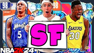 RANKING THE TOP 10 SMALL FORWARDS IN NBA 2K24 MyTEAM [upl. by Klotz]