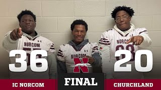 NORCOM36 VS CHURCHLAND20 🏈 [upl. by Bonine]