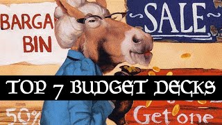 TOP 7 BUDGET DECKS WITH UPGRADES  November 2024  Standard  MTG Arena [upl. by Onitnas]