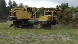 Koehring Bantam T744 Rubber Tired Excavator for sale [upl. by Artinak672]