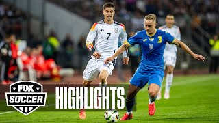 Germany vs Ukraine Highlights  International Friendly [upl. by Nadual876]