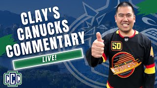 CASEY DESMITH EARNS HIS FIRST SHUTOUT AS A CANUCK LIVESTREAM  December 7 2023 [upl. by Areis]